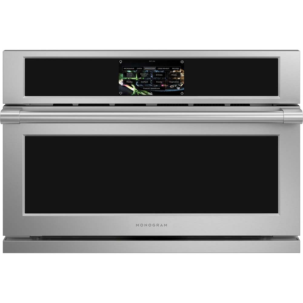 Monogram 30" Statement Five-in-One Wall Oven with 120V Advantium® Technology Stainless Steel - ZSB9132VSS Monogram 30" Statement Five-in-One Wall Oven with 120V Advantium® Technology Stainless Steel - ZSB9132VSS